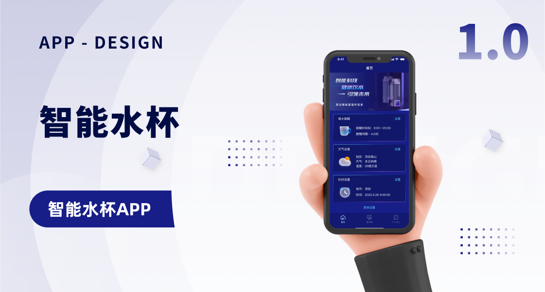 Intelligent water cup